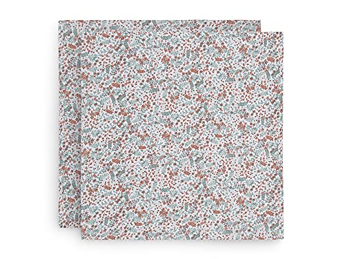 Jollein Hydrofilowe chusty uniwersalne Bloom, 2 szt., 115x115 cm