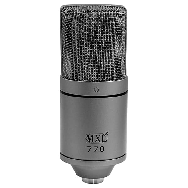 MXL 770 Gray - Mikrofon pojemnościowy ♦ 30 DNI NA ZWROT ♦ GWARANCJA DOOR-TO-DOOR ♦ SZYBKA WYSYŁKA