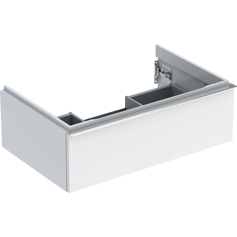 Geberit iCon Szafka podumywalkowa 74x47,6 cm biały połysk/chrom 502.311.01.2 