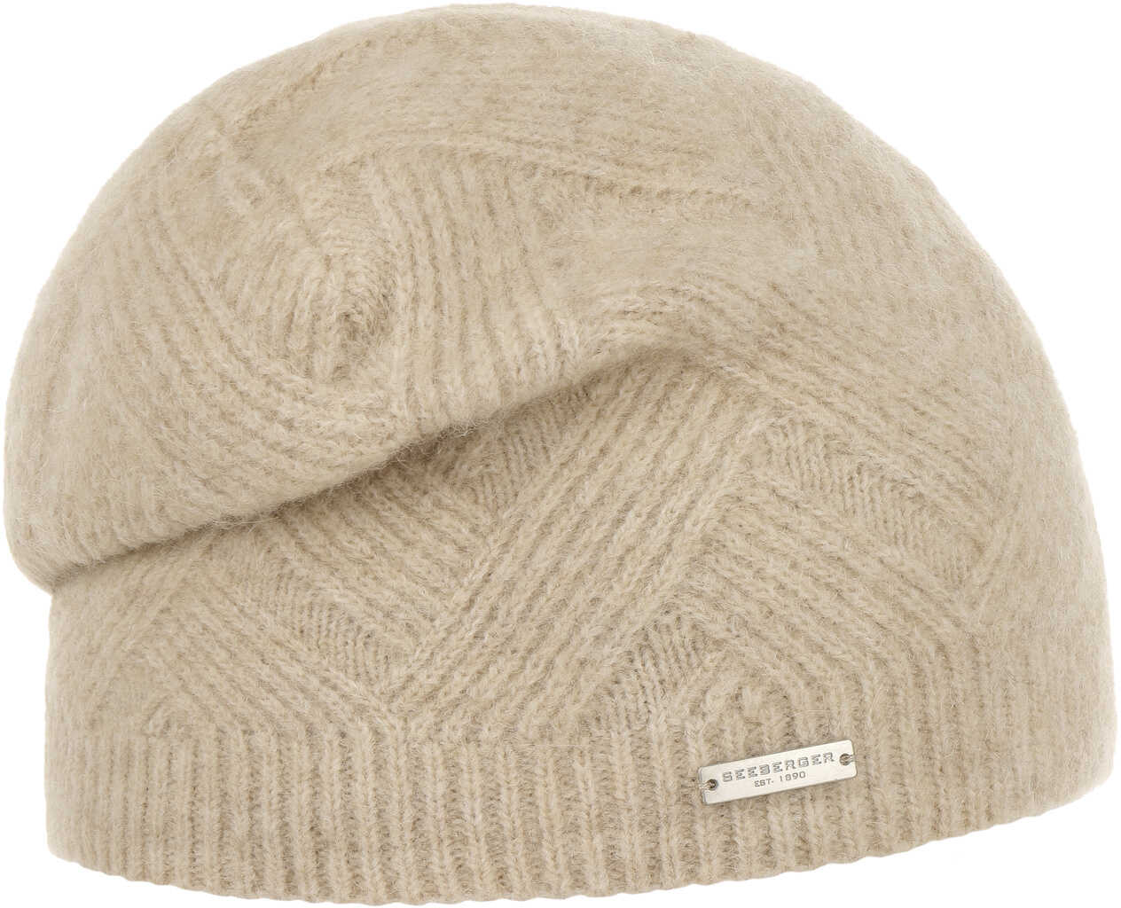 Czapka Wełniana Ricarda by Seeberger, beżowy, One Size
