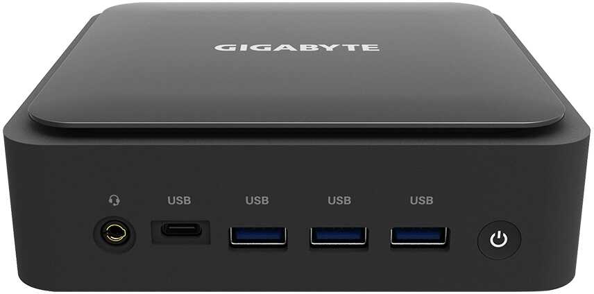 Фото - Персональний комп'ютер Gigabyte Mini BRIX 5700 barebone (R5 5700U)   (GB-BER7-5700)