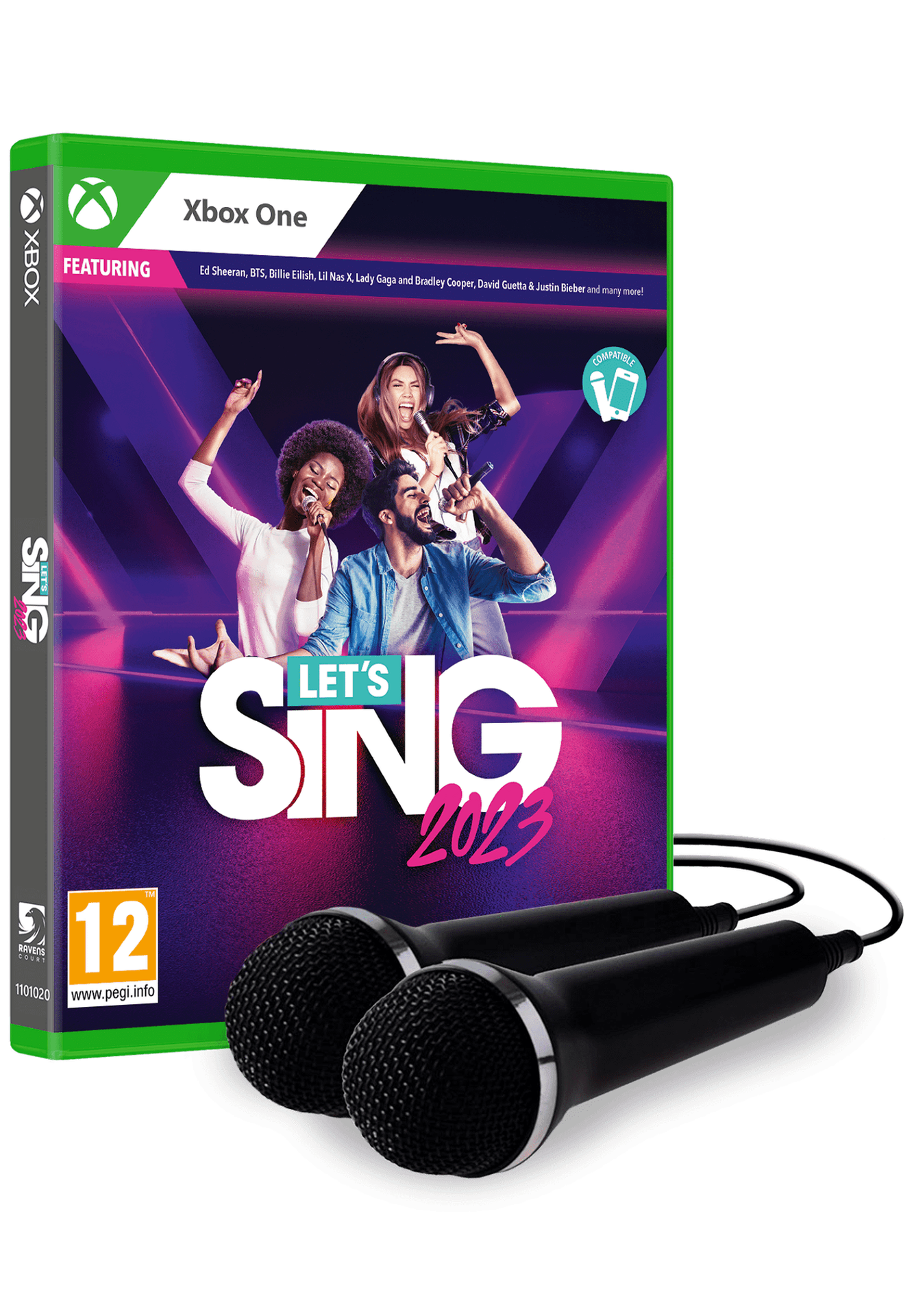 Let's Sing 2023 + 2 MIKROFONY GRA XBOX ONE