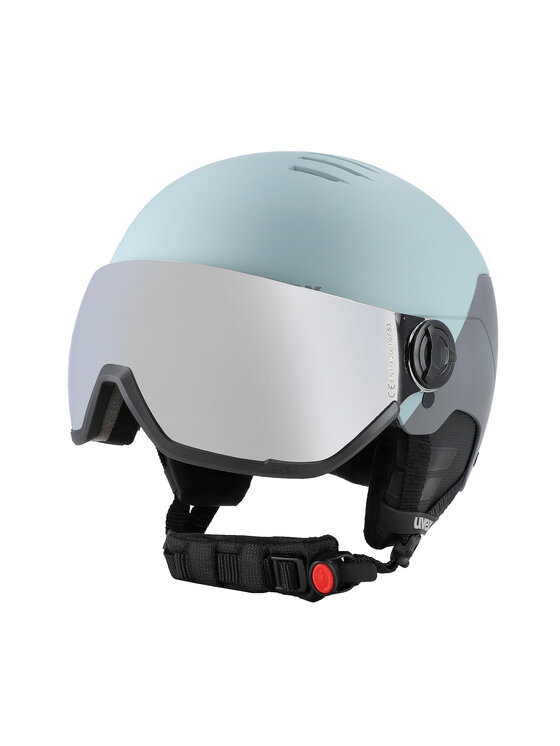 Uvex Kask narciarski Wanted Visor S5662626007 Niebieski