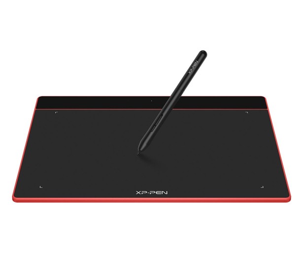 XP-Pen Deco Fun L Carmine Red