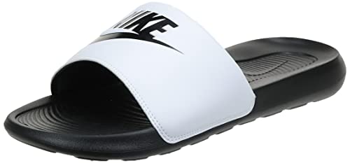Nike męskie klapki victori, Czarny Czarno-bia?y, 47.5 EU