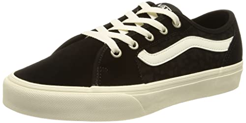 Vans Damskie trampki Filmore Decon, zamszowe zwierzę czarne, 3,5 UK, Zamsz zwierzę czarny, 36 EU