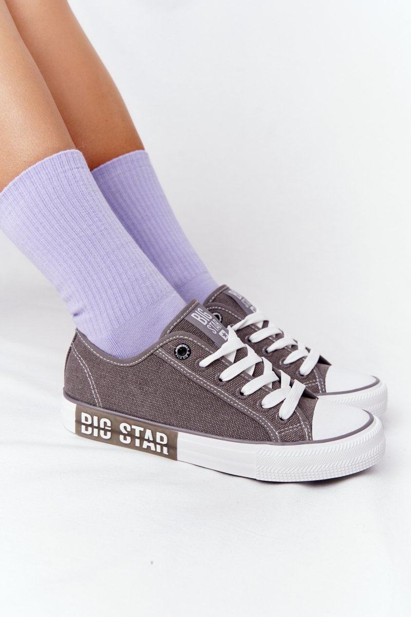 Trampki Niskie BIG STAR Szare HH274116 - Zazoo