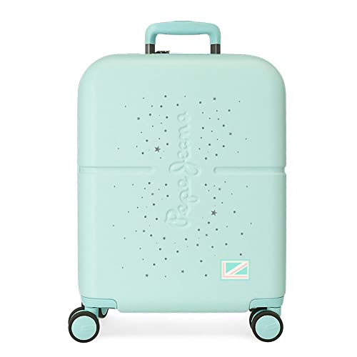 Pepe Jeans Jane Cabin Walizka, 40 x 55 x 20 cm, NIEBIESKI, 40x55x20 cms, Walizka kabinowa