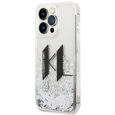 Фото - Чохол Karl Lagerfeld KLHCP14XLBKLCS iPhone 14 Pro Max 6,7" srebrny/silver h 