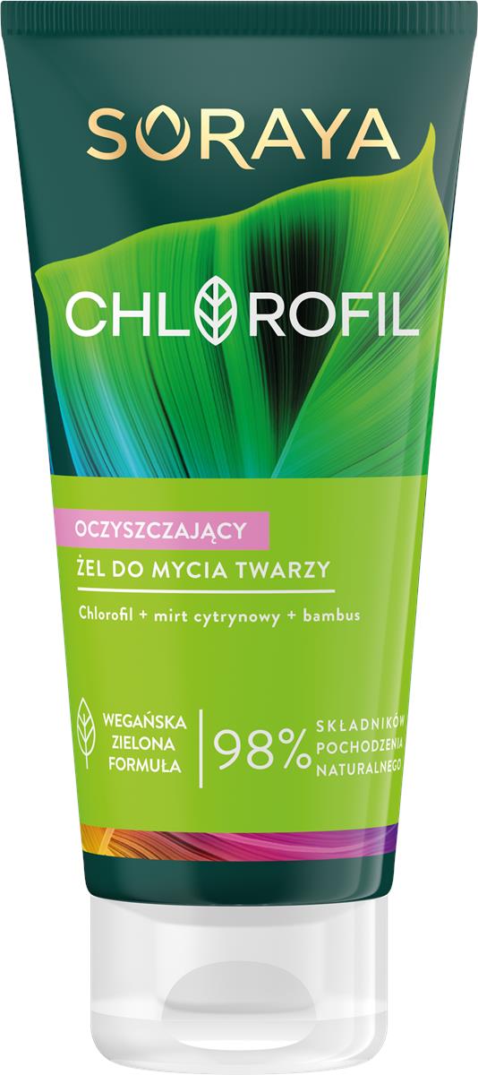 Soraya Chlorofil Oczyszczający żel do mycia twarzy 150ml