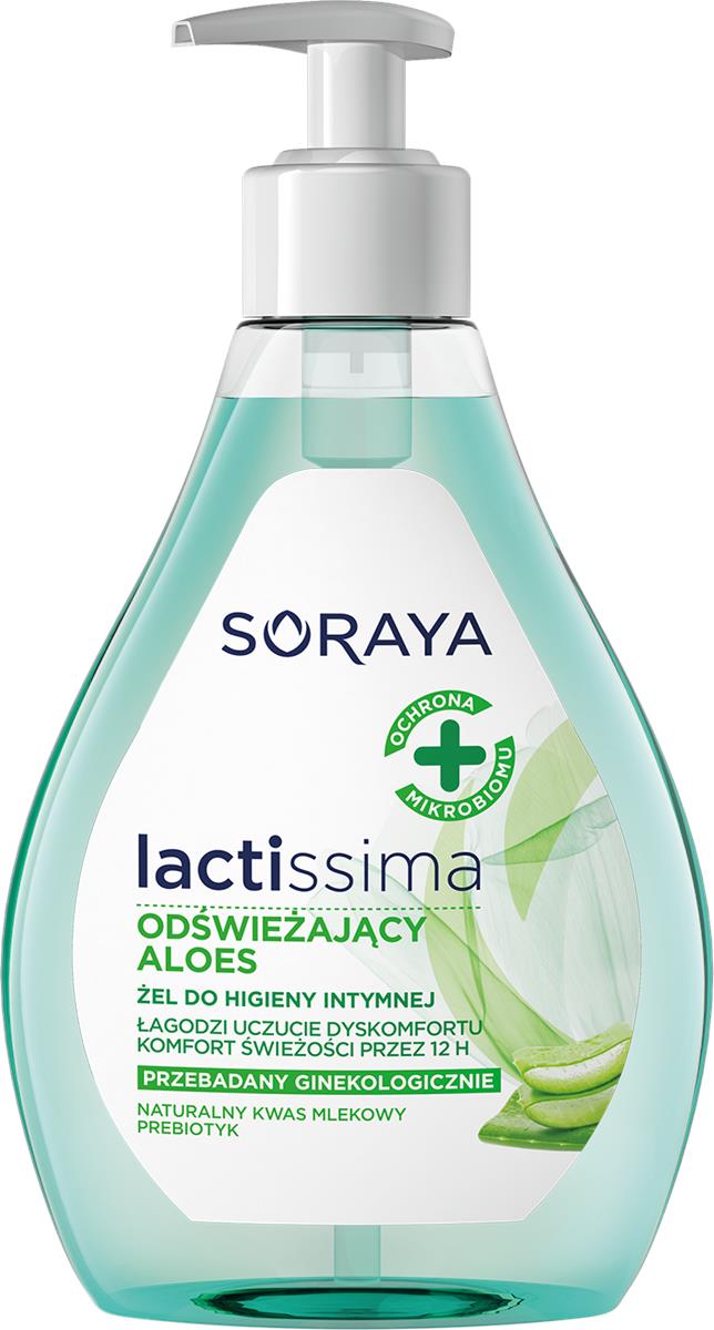 Soraya Lactissima - Żel do higieny intymnej Świeżość Aloes 300ml