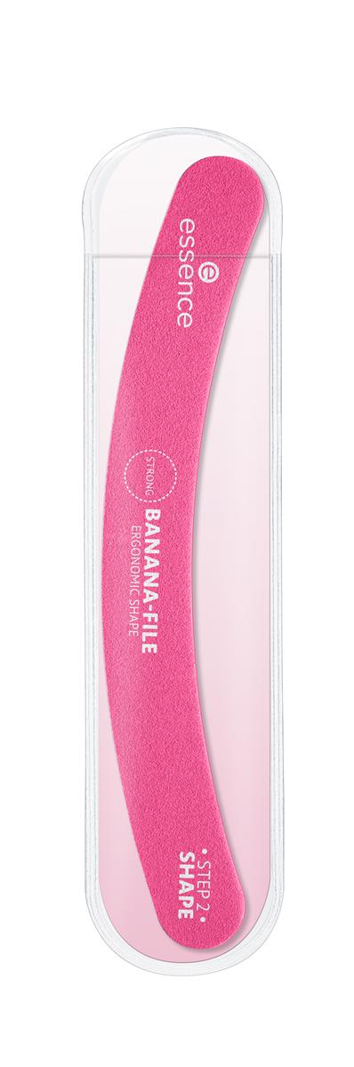 Essence Banana-File Ergonomic Shape Strong Ergonomiczny Dwustronny Pilnik Do Paznokci