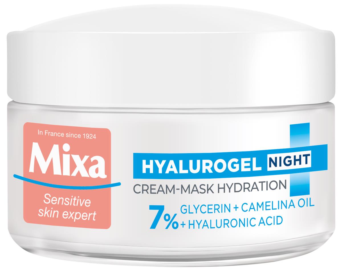 MIXA Mixa Hyalurogel Noc Nawilżający Krem-maska na noc 50ml 101342