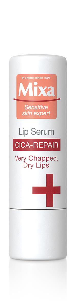 Mixa Mixa Cica-Repair Serum do ust kojąco-regenerujące 4ml