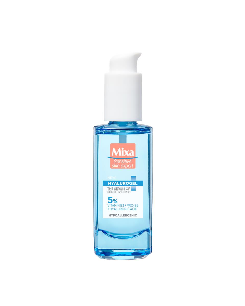Mixa MIXA - HYALUROGEL - FACE SERUM - Serum dla skóry wrażliwej, normalnej i suchej - 30 ml
