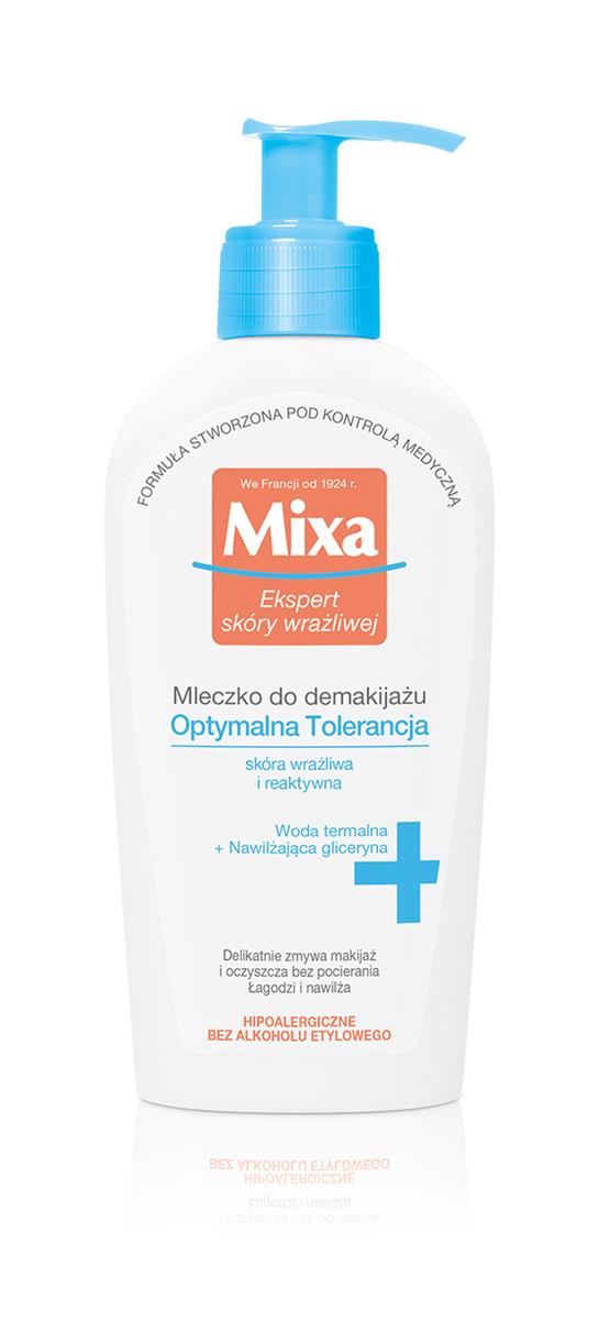 Mixa Nawilżenie, mleczko do demakijażu optymalna tolerancja, 200ml