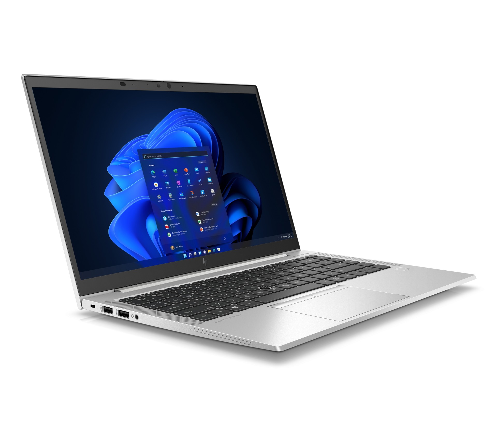 HP EliteBook 840 G8 77L61E8R Intel i5 / 16GB / 256GB SSD / Intel Xe / FullHD / Win 11 Pro / Srebrny