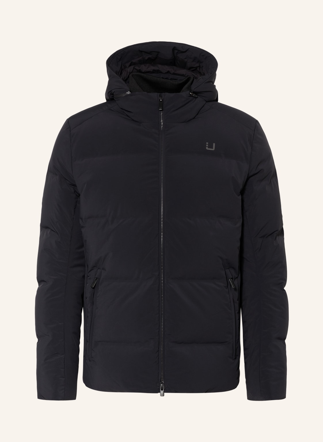 Ubr Płaszcz Puchowy Bolt Z Odpinanym Kapturem schwarz