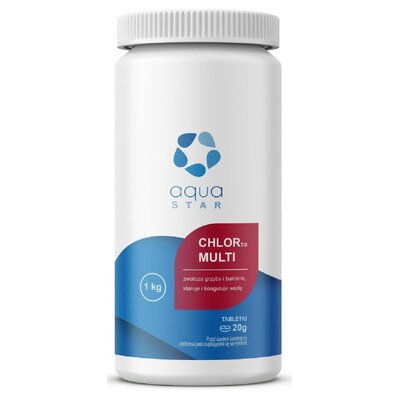 Aqua Star Multichlor (tabletki 20G) 1kg Chlortix