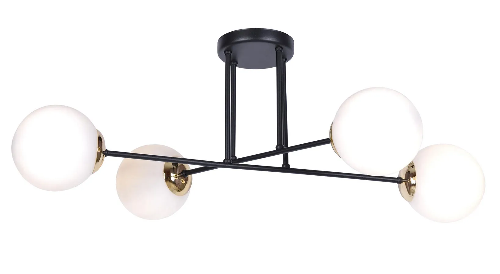 Lampa sufitowa 4 szklane kule - S847-Axol