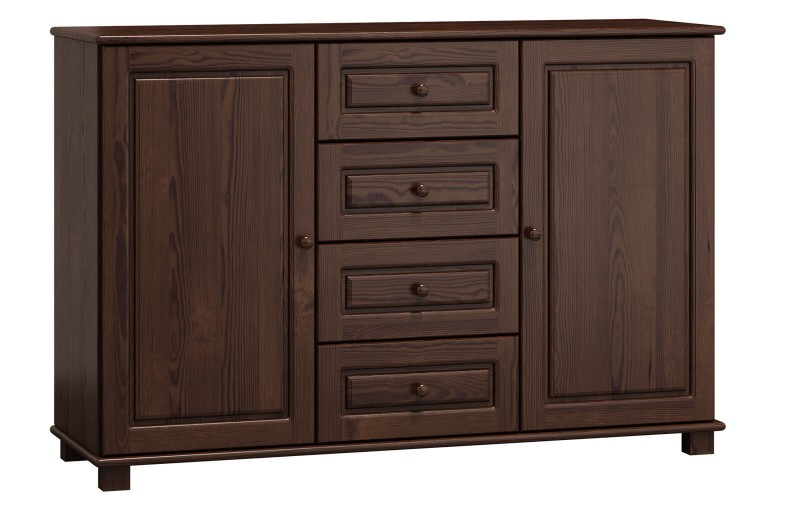 Komoda drewniana sosnowa 150 ORZECH
