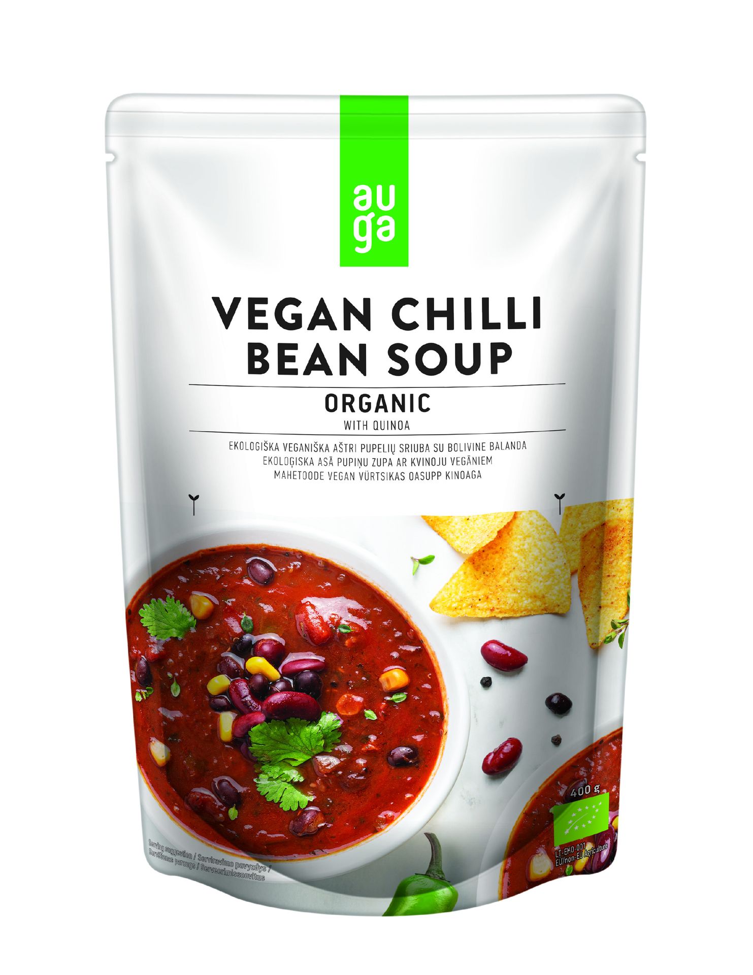 Auga - Zupa Fasolowa Bio Chili, 400g
