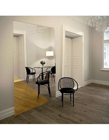 Duże lustro dekoracyjne kolorowa tafla - TORI, Lustro prostokątne : 100x250