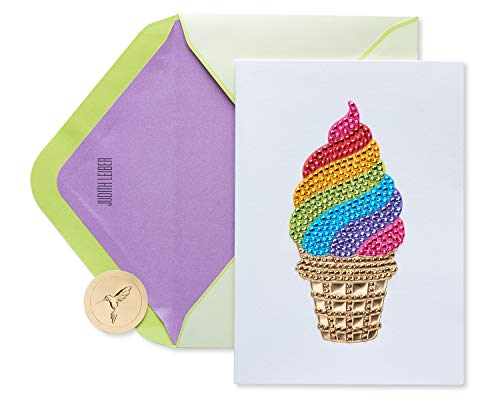 Papyrus Kartka urodzinowa (Rainbow Ice Cream)