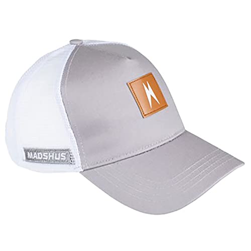 Madshus Czapka z daszkiem dla dorosłych, szary, kwadratowa, rozmiar 1
