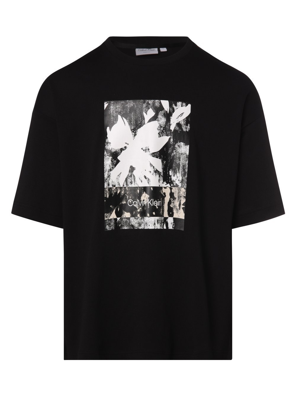 Calvin Klein - T-shirt męski, czarny
