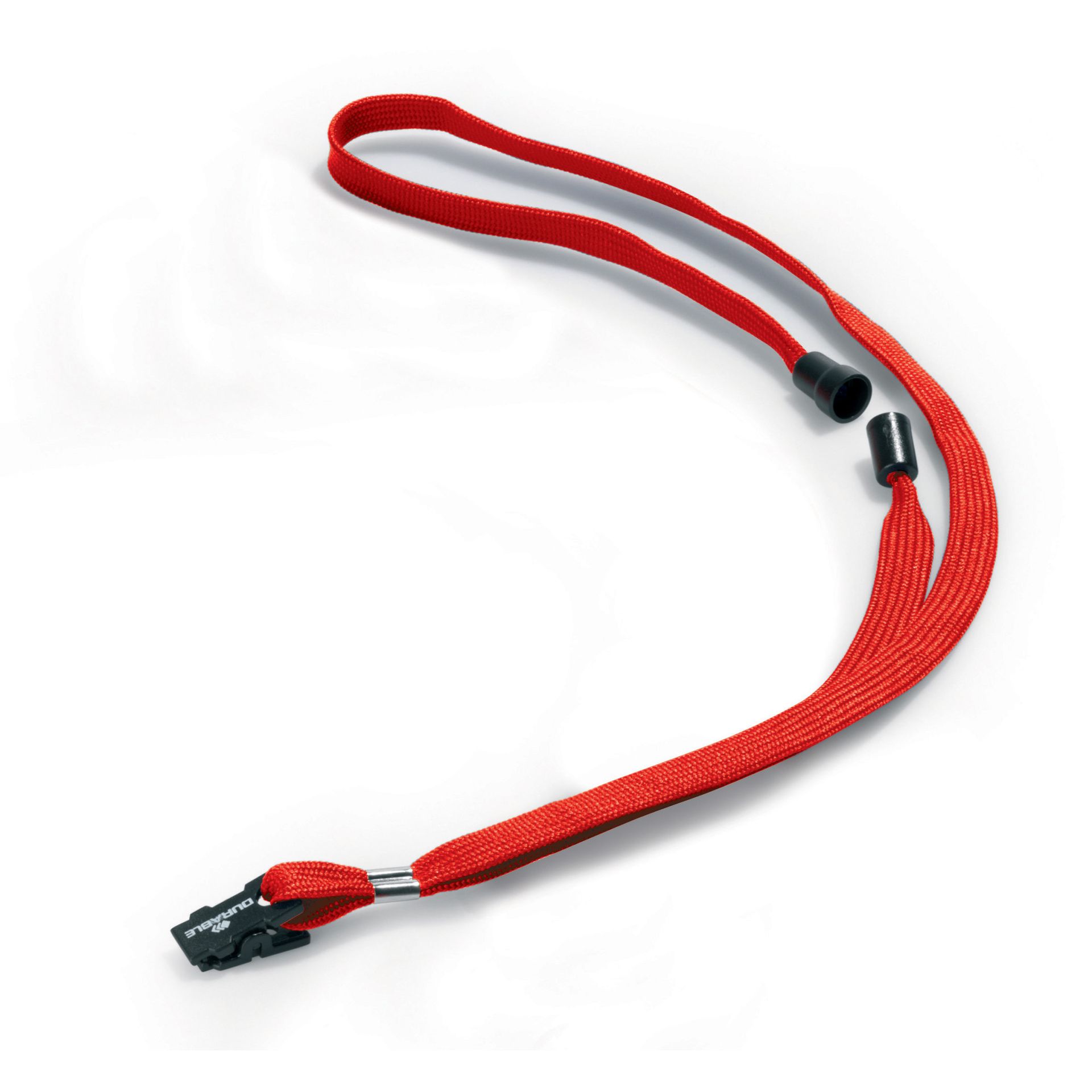 Zawieszka do identyfikatorów DURABLE smycz czerwona 811903 10szt.