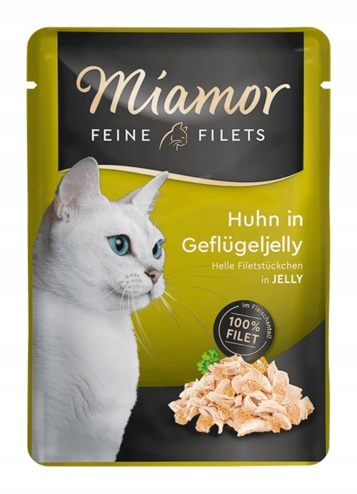 MIAMOR FEINE FILETS saszetka KURA+GAL. DROB. 100g