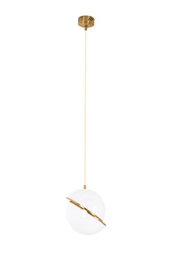 Moosee Lampa Wisząca Globe 20 Złota 220x20x20 Salon /Sypialnia/Kuchnia/Jadalnia