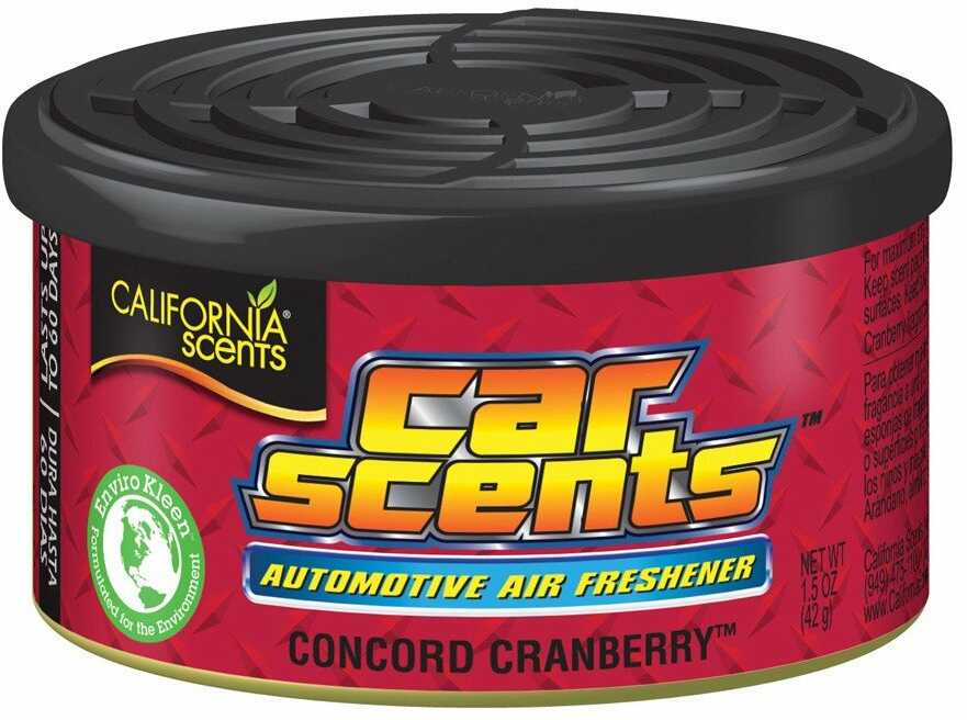 California Scents puszka zapachowa do auta Cranberry - zapach żurawiny