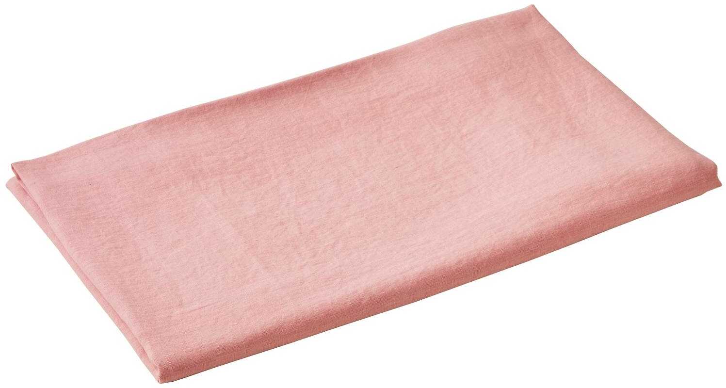 Blanc Des Vosges Prześcieradło lniane Louxor Bois de rose