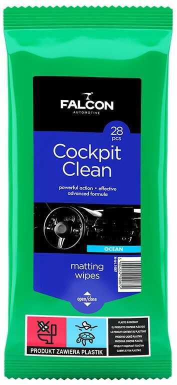 FALCON Chusteczki do czyszczenia kokpitu MAT OCEAN