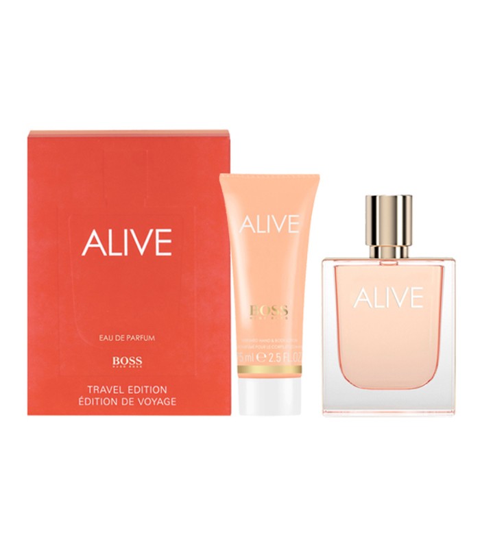 Hugo Boss Boss Alive  zestaw - woda perfumowana  80 ml + mleczko do ciała 75 ml