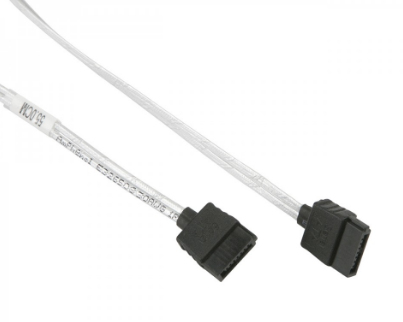 Supermicro CBL-0484L kabel SATA 0,55 m Czarny, Biały