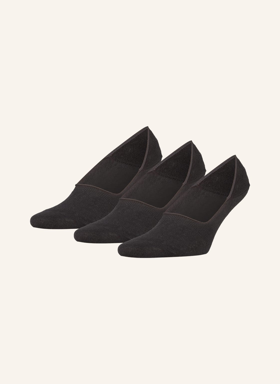 Falke Stopki Step, 3 Pary schwarz