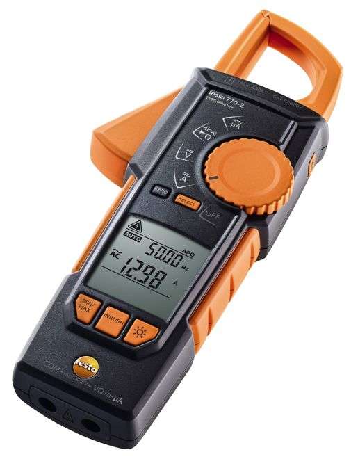 TESTO Miernik cęgowy 770-2 CAT IV 600 V CAT III 1000 V