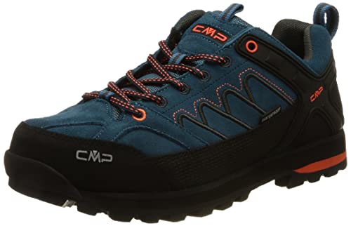 CMP Męskie buty trekkingowe Moon Low WP, Deep Lake Antracite, 39 eu