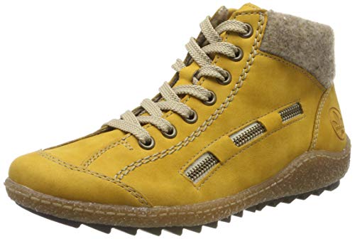 Rieker Damskie buty zimowe morelia filc, Honey Wood L7543 69, 41 EU