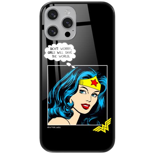 ERT GROUP etui na telefon Huawei P20 LITE, case oryginalny i oficjalnie licencjonowany przez DC, wzór Wonder Woman 028, wykonany z hartowanego szkła, optymalnie dopasowany, etui ochronne