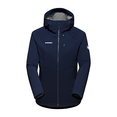 Mammut Damska kurtka softshell 1011 Ultimate Comfort, granatowa, regular, morski, M