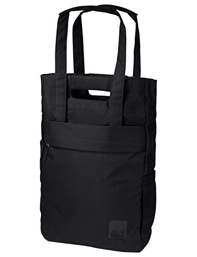 Jack Wolfskin Unisex Piccadilly Tote Bag, Ultra Czarny