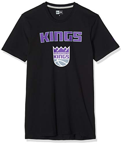 New Era Sacramento Kings T-shirt męski, czarny, 3XL