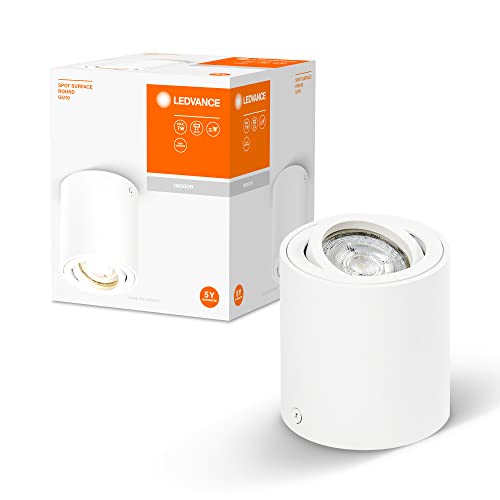 LEDVANCE Surface Round reflektor GU10 biały