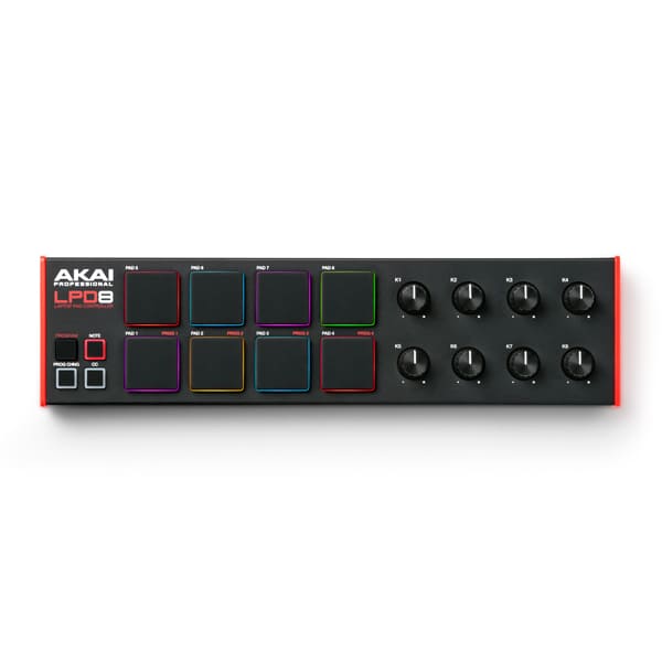 ‌AKAI LPD 8 MKII - Mini kontroler USB/MIDI ♦ NATYCHMIASTOWA WYSYŁKA ♦ 30 DNI NA ZWROT ♦ GWARANCJA DOOR-TO-DOOR
