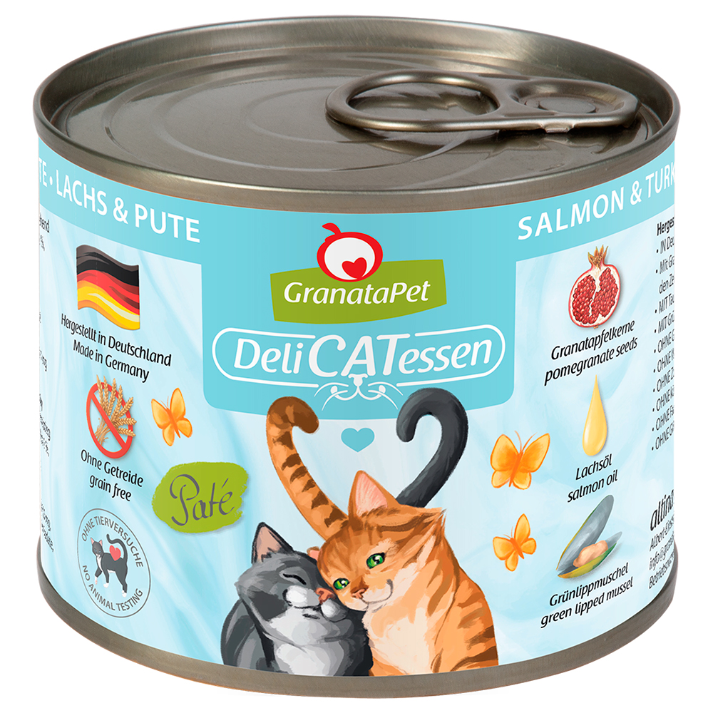 GranataPet DeliCatessen, 6 x 200 g - Pakiet mieszany I|