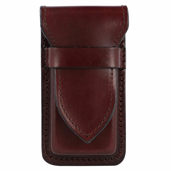 Mika Etui na długopisyi pióra skórzana 7 cm braun